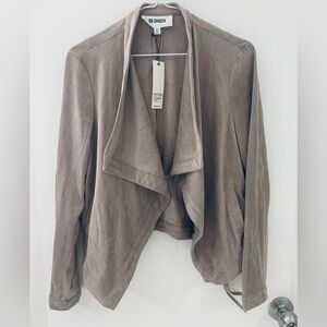 BB DAKOTA suede feel waterfall jacket